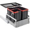 Odpadkový kôš Franke Sorter 300-45 2 x 10l + 1 x 22l