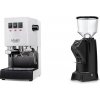 Gaggia New Classic E24 BC, white + Eureka Nadir 65 Touch, black