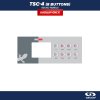 Gecko Alliance Gecko Ovládací panel TSC-4 (8 Buttons) - Polep/ nálepka - 9916-100094