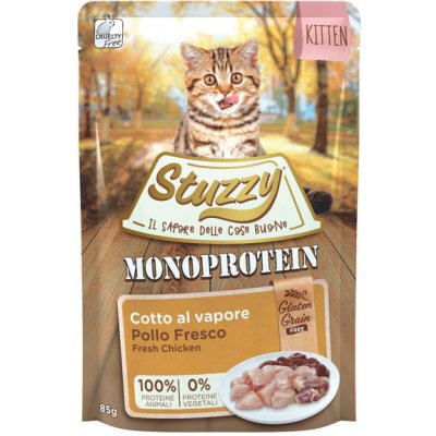 Stuzzy Kitten Monoprotein GF Kuracie 85 g