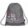 Bagmaster Školský vak na prezuvky SHOES ALFA 20 B PINK/GRAY/BLACK