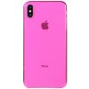 AppleKing transparentný kryt z mäkkého plastu pre iPhone XS Max - fuksiový - možnosť vrátiť tovar ZADARMO do 30tich dní