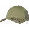 Šiltovka Flexfit Mesh Trucker - olivová, S/M