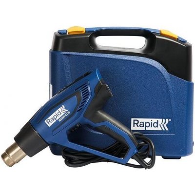 RAPID R2200 teplovzdušná pištoľ LCD, kufrík, LED displej