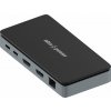 AlzaPower Metal Mini USB-C Dock Station 8v1 Dual Screen APW-DS82SY