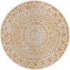 Najkoberce Nora Lilja ochre kruh 140 cm kruh