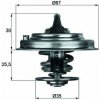 Termostat chladenia MAHLE ORIGINAL TX 30 71D (TX3071D)