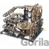 Robotime 3D drevené mechanické puzzle Kuličková dráha Mesto prekážok 294 ks