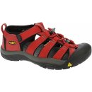 Keen Newport H2 ribbon red/gargoyle dětské outdoorové sandály i do vody