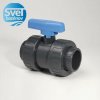 PVC d50 guľový ventil