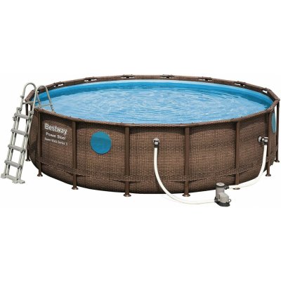 Bestway_C Záhradný bazén Bestway 56977 Power Steel 5.49m x 1.22m Pool Set 56977