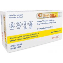 Pharco Gold vitmín C 2 000 mg 5 x 25 ml