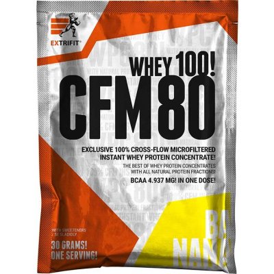 Extrifit CFM Instant Whey 80 30 g karamel ODBĚRNÁ MÍSTA SK od 75.5e ZDARMA