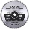 Extol Premium 8803254 - Kotúč pílový s SK plátkami, Ø350x3,5x30mm, 84z