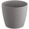 Květináč ORIENT 25,8 cm - barva: šedý kámen