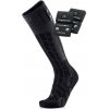 Therm-ic SET Vyhrievané ponožky Ultra Warm Comfort Socks S.E.T + batérie S-Pack 1200 Šedo čierna