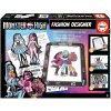 Kreatívne tvorenie s tabletom Fashion Designer Monster High Educa Vytvor si módne návrhy bábik 4 modely od 5 rokov