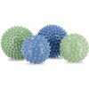 SPOKEY Sada masážnych loptičiek 4 ks 6,5 cm a 9 cm