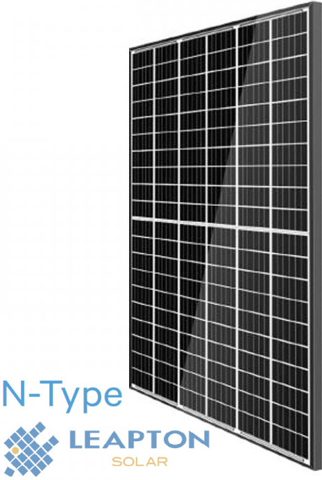 Leapton Solar Fotovoltaický solárny panel N-Type 430Wp čierny rám