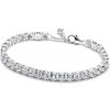 Pandora Tenisový strieborný náramok s kubickými zirkónmi Timeless 593539C01 20 cm