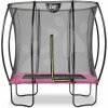 Trampolína s ochrannou sieťou Silhouette trampoline Pink Exit Toys 153*214 cm ružová