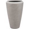 Kvetináč G21 Cement Oval 55 x 55 x 86,3