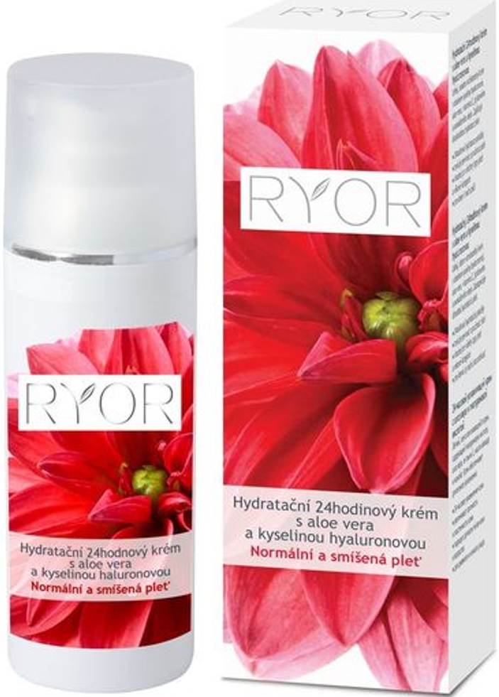 Ryor NS hydratačný 24h krém aloe vera a kyselina hyaluronová 50 ml