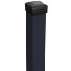 Barcelona Plotový stĺpik pre plotové pole, antracitová šedá, RAL 7016, 170 × 5 x 5 cm, oceľ, W6749