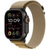 Apple Watch 49 mm žltohnedý Alpský ťah Medium vyhotovenie z čierneho titánu MYQ13ZM/A