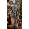 Dekorácia MagicHome Vianoce, Myšky stojacie, 50 cm