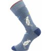 Lonka Frooloo Unisex teplé ponožky BM000002825000100308 vzor 03 / medvede 35-38 (23-25)