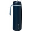 b.box Nerezová termofľaša so slamkou 690 ml Midnight