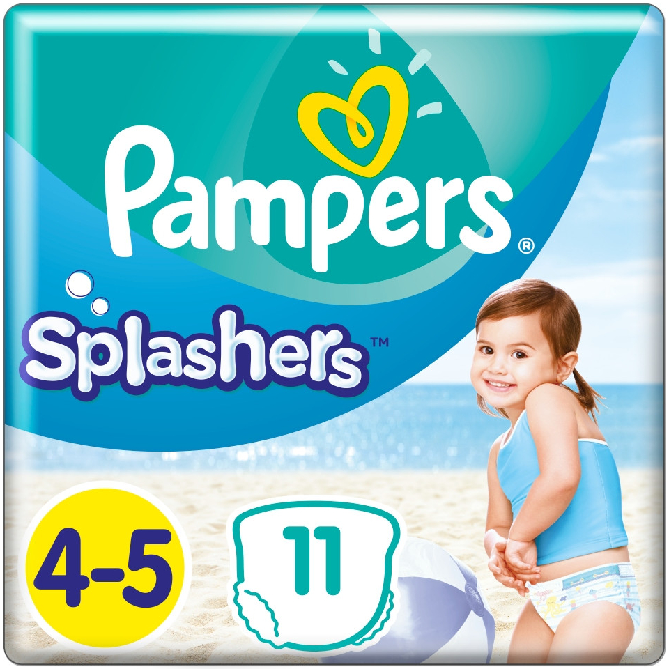 Pampers Splashers 4-5 11 ks od 10,9 € - Heureka.sk