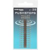 Drennan zarážky Pushstop Pellet brown