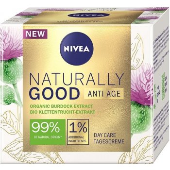 Nivea Natura l ly Good Denný krém proti vráskam 50 ml