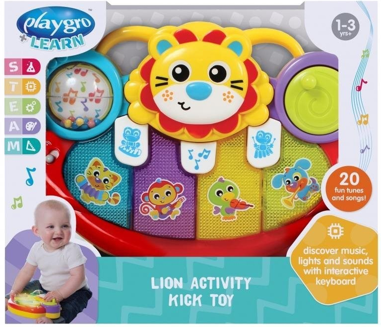 Playgro Lion Activity Kick Toy