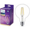Philips LED žiarovka Classic Globe 6W/60W E27 WW CL G93 ND