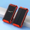 BOT Solárna powerbanka SP5 1 panel 30000mAh s káblami Barva: Červená