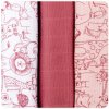 Kikko XKKO Organic 70x70 Staré časy Mix Safari Mesa Rose