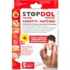 STOPDOL Náplasti proti bolesti 9 x 14 cm | 5 ks