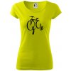 Cycle bicykel - Dámske tričko Pure - XS ( Limetková )