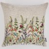 Gobelínový obliečka na vankúš DIVOKÉ KVETY 45 x 45 cm