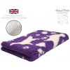 DRYBED Premium Vet Bed Golden retriever fialový 150 x 100 cm