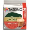 Kapsuly pre espressá Tassimo Jacobs Cafe Au Lait 16 porcií