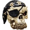 MystiCalls Dekorativní lebka „Strážce pokladu“ 9cm