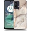 Picasee ULTIMATE CASE pro Motorola Moto G35 5G - Cream marble