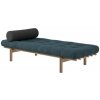 sofa NEXT daybed natural pine (pohovka z borovice) karup carob pale blue 513