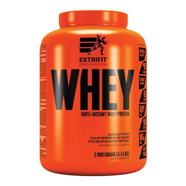 Proteín Extrifit 100% whey 80 2000 g