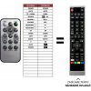 WESTERN DIGITAL WDTV 001 RNN PROJ. náhradný diaľkový ovládač iného vzhľadu