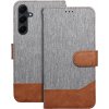 Obal JEANS Book Huawei P30 Lite gray